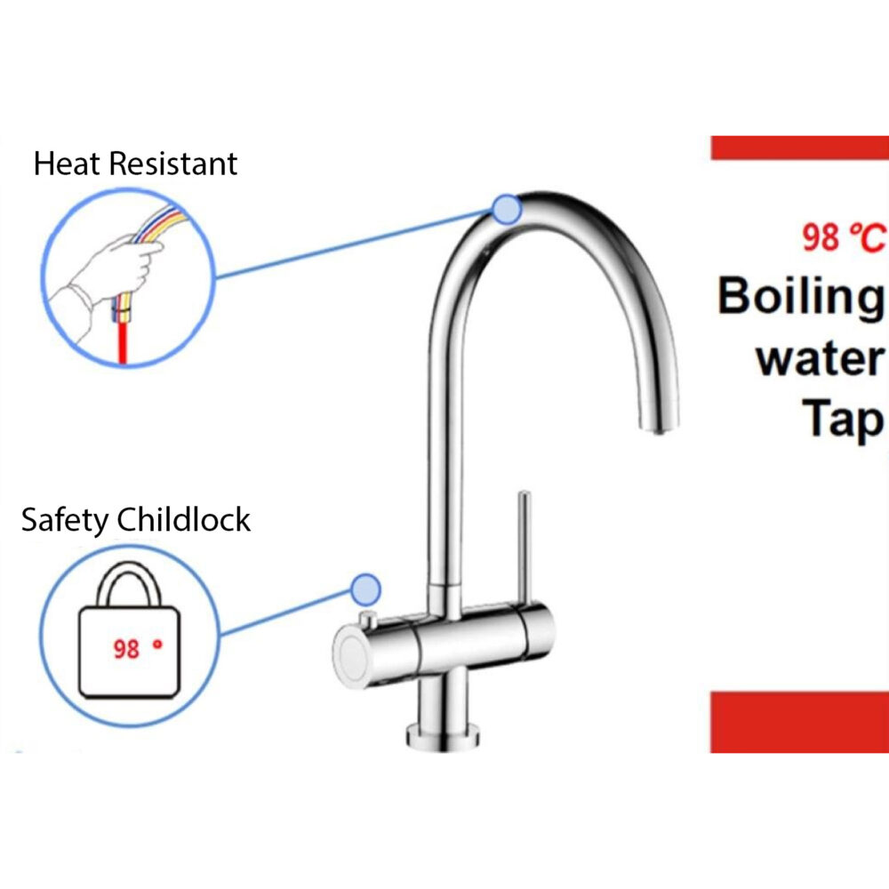 SCOTT & JAMES Boiling Water Tap - Chrome